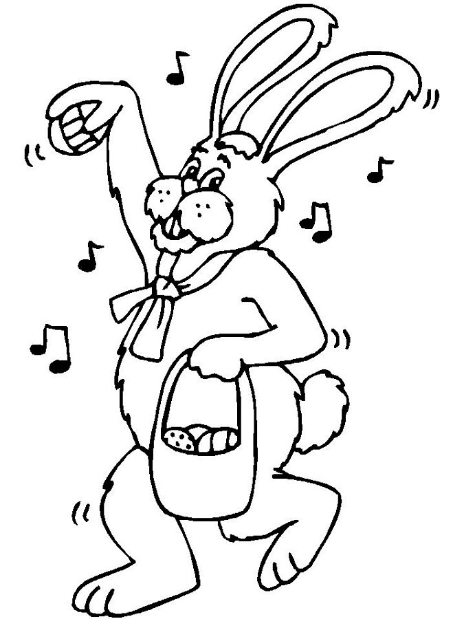 easter bunny clipart. happy easter bunny clipart.